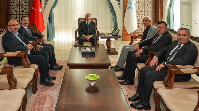 Hakkâri’de STK ve Kurum Temsilcilerinden Vali Taşyapan’a Ziyaret