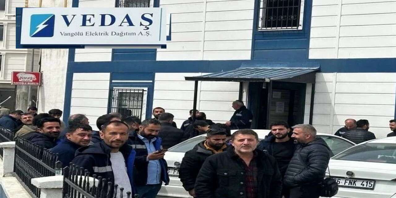 VEDAŞ işçileri maaş adaletsizliğine tepkili