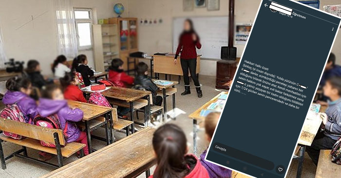 Hakkari'de Skandal Paylaşım: Öğretmene Tepki Yağdı