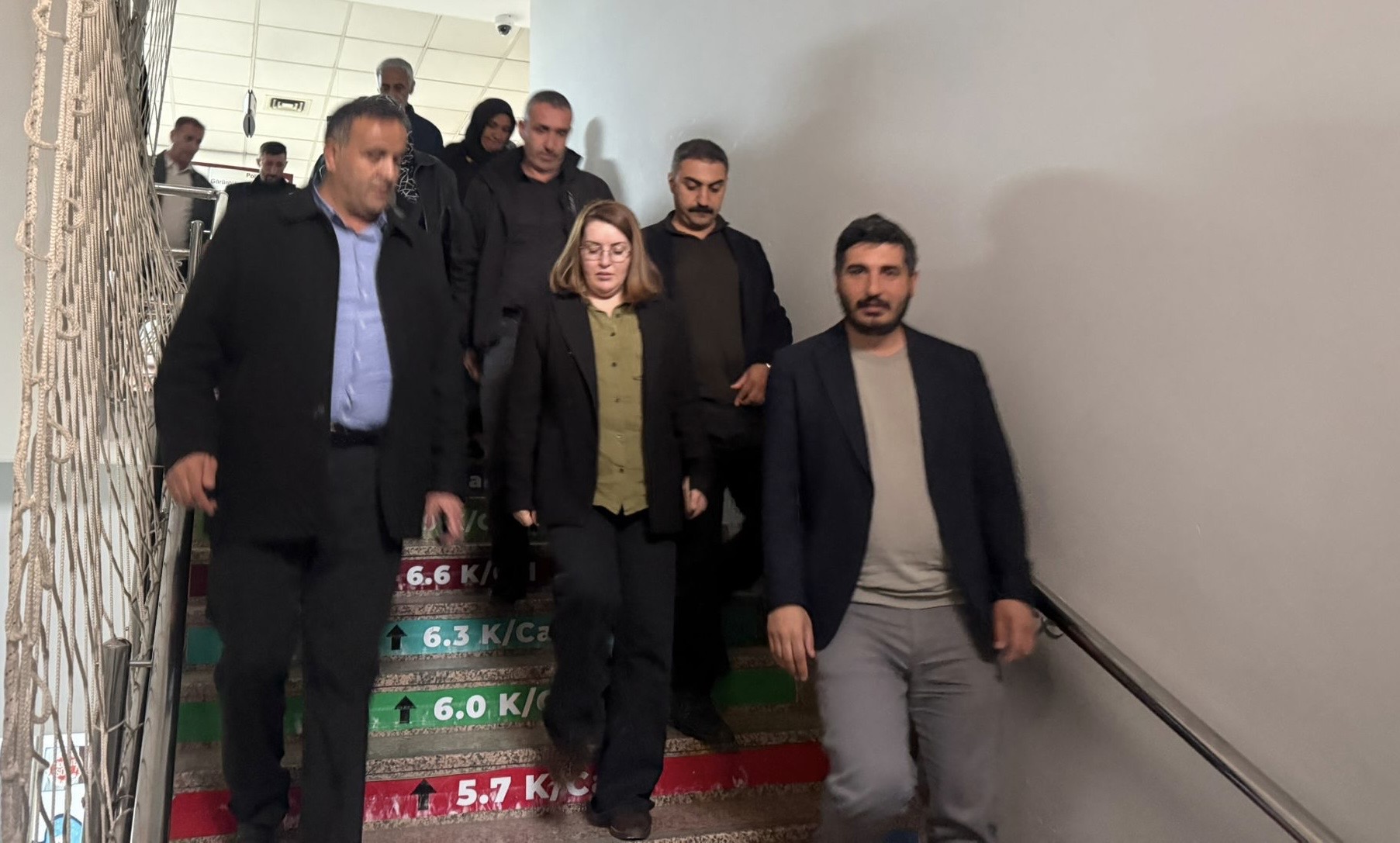 Hakkari’de DEM Heyetinden Hastaneye Ziyaret