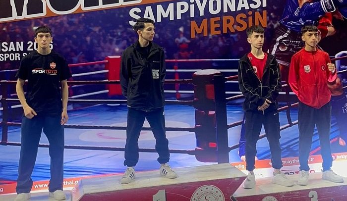 Hakkârili sporcu Serkan Tan Türkiye üçüncüsü oldu