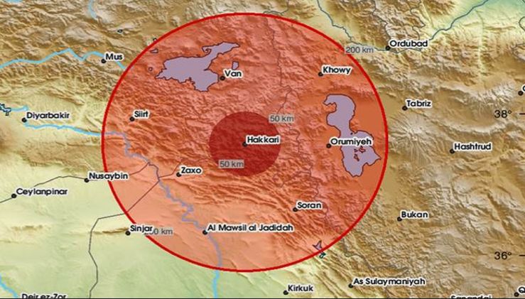 Hakkari’de korkutan deprem!