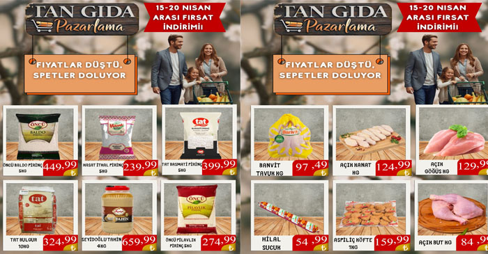 Tan Gıda’dan Nisan’a Özel Bereket Kampanyası