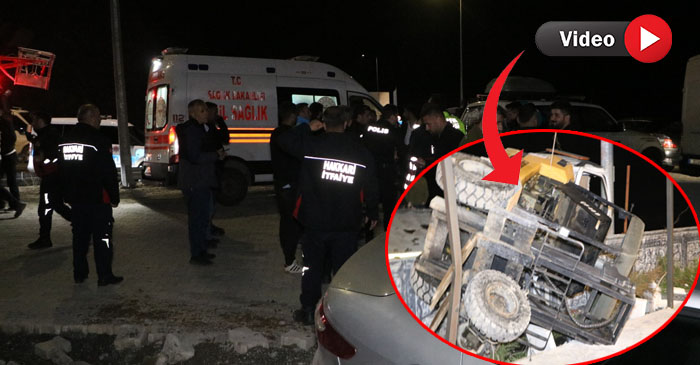 Hakkari'de Faciadan dönüldü: Zap Suyu’na uçmaktan son anda kurtuldu