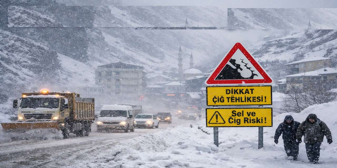 Hakkari İçin Yağış Uyarısı: Sel, Çığ ve Buzlanmaya Dikkat