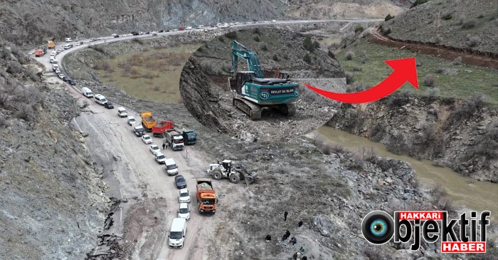 Heyelan sonrası çözüm: Hakkari-Van yolunda yeni yol açılıyor