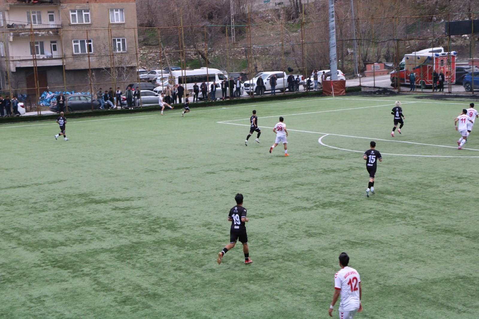 Hakkari Zap spor rakibini 6-0 yendi!