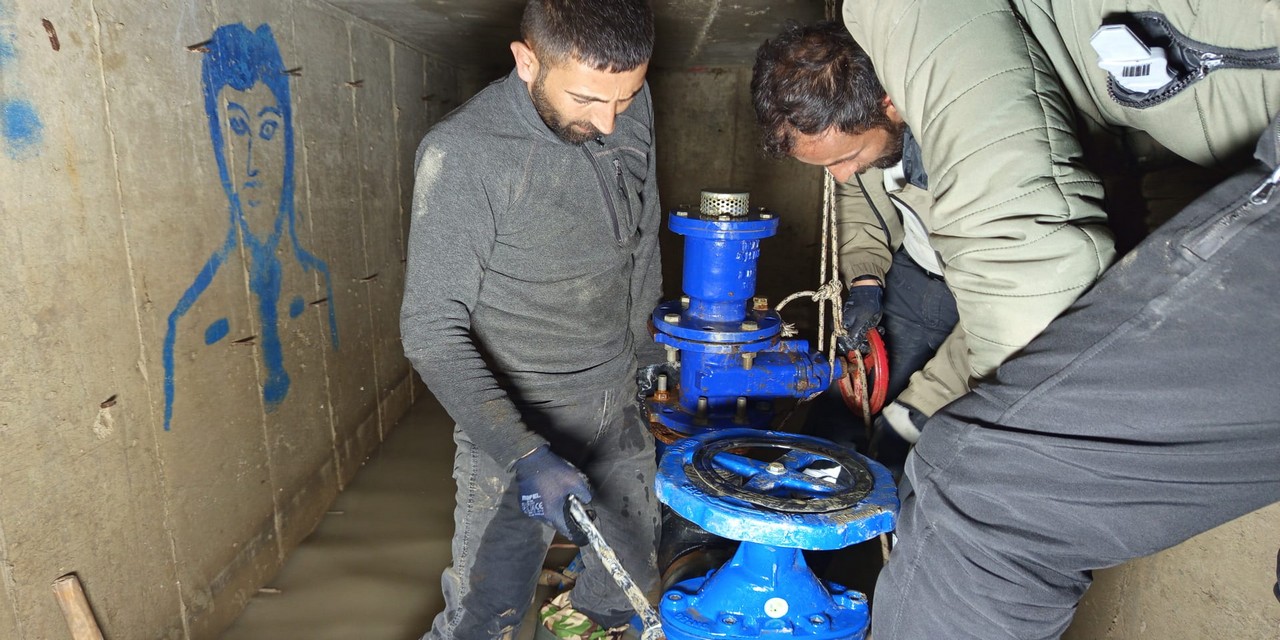 Hakkari’de su arızasına müdahale edildi!