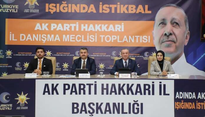 AK Parti Hakkari’de İl Danışma Meclisi Toplantısı Yapıldı