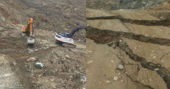 Hakkari-Van yolunda yeni çökme, ulaşım durdu