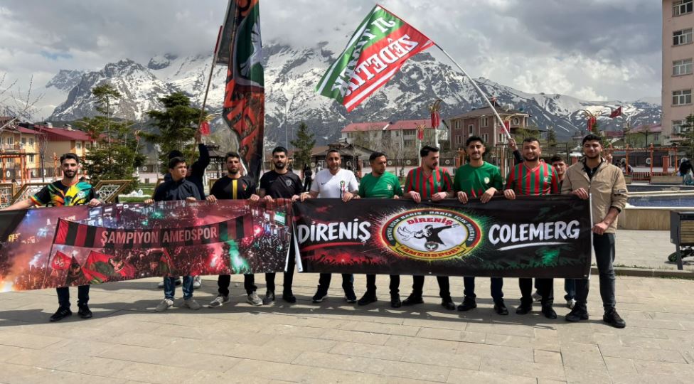 Hakkari’den Amedspor’a Maç Öncesi Destek!