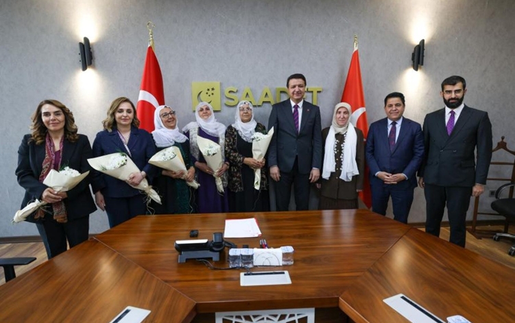 Barış Anneleri ile Saadet Partisi görüşmesi sona erdi