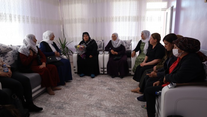 Barış Annelerinden Rojin Kabaiş’in annesine ziyaret