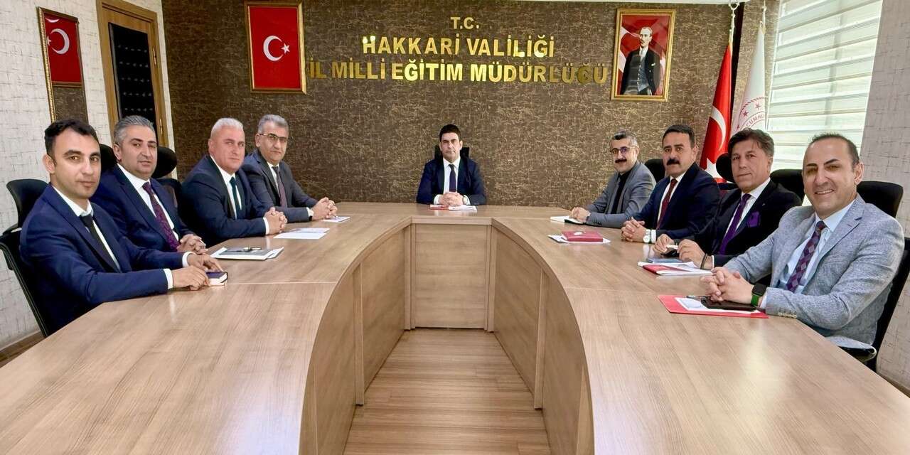 Hakkâri’de Eğitim Faaliyetleri Değerlendirildi