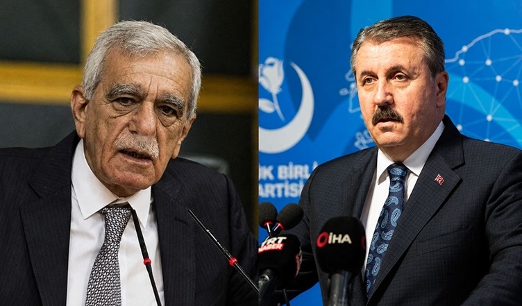 Destici’den Ahmet Türk’e: Ne Kürdistan'ı lan!