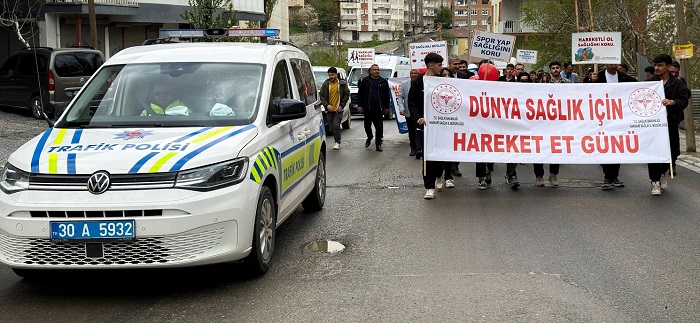 “Sağlık İçin Hareket Et Günü” Hakkari’de Etkinliklerle Kutlandı