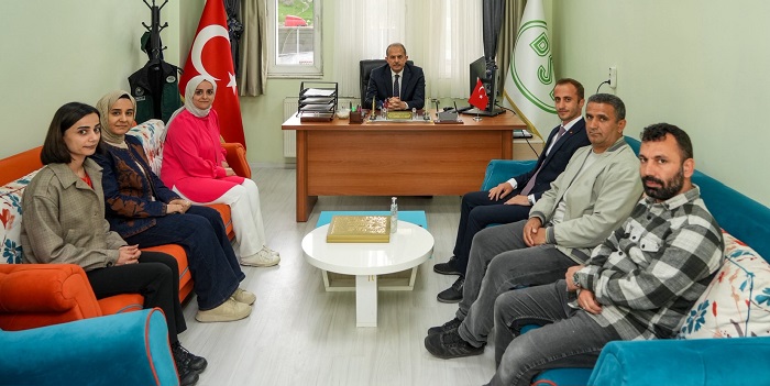 Vali Taşyapan’dan kurum müdürlerine iade-i ziyaret