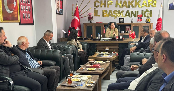 Hakkari DEM Parti heyetinden CHP’ye “iade-i ziyaret”