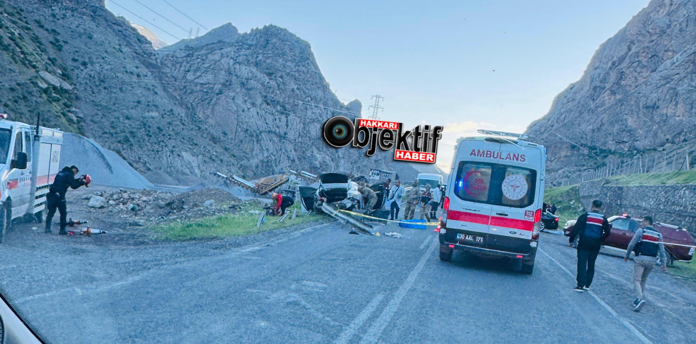 Hakkari’de acı haber: 1 ölü 3 yaralı