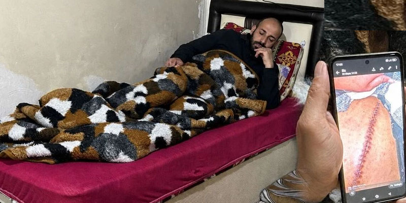 Hakkari'de iş kazası: 7 aydır yatağa bağımlı yaşam mücadelesi