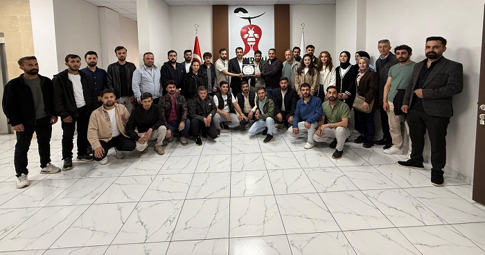 Başkan Fahri Şakar Öğrencileri ağırladı