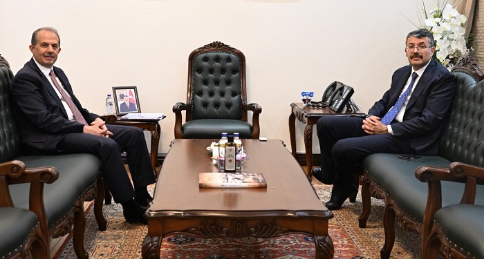 Vali Taşyapan’dan İçişleri Bakan Yardımcısı Ali Çelik’e Ziyaret