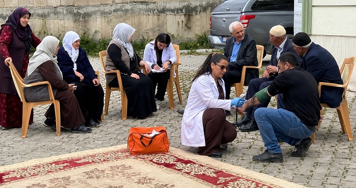 Yüksekova’da Koruyucu Sağlık Hizmetleri Köylere Taşındı