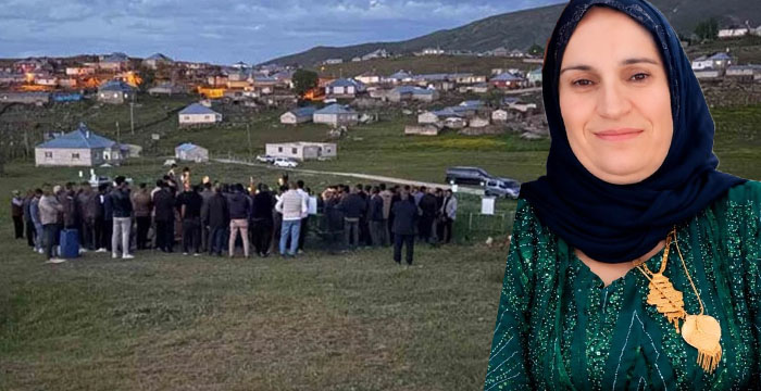 Hakkari'de öldürülen kadın götürüldüğü Memleketinde toprağa verildi!