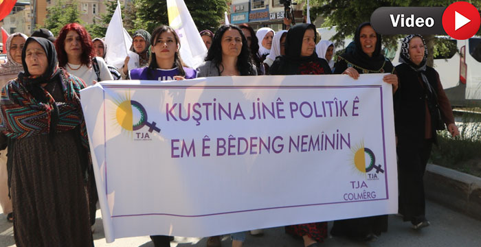 Hakkari’de Kadına Yönelik Şiddete Tepki Yürüyüşü