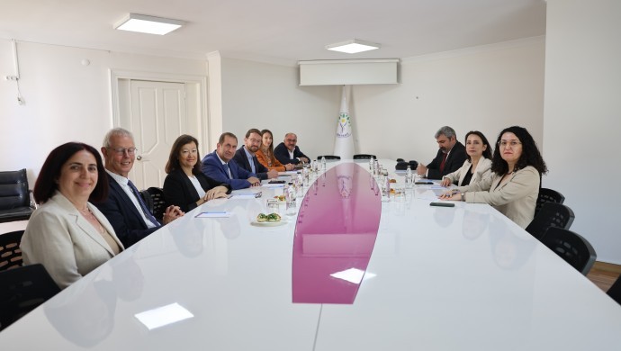 Birleşik Avrupa Heyeti, DEM Parti heyeti ile bir araya geldi