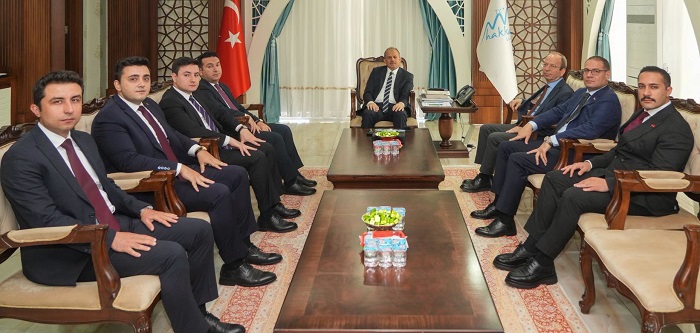 Teftiş Heyetinden Vali Taşyapan’a Ziyaret!
