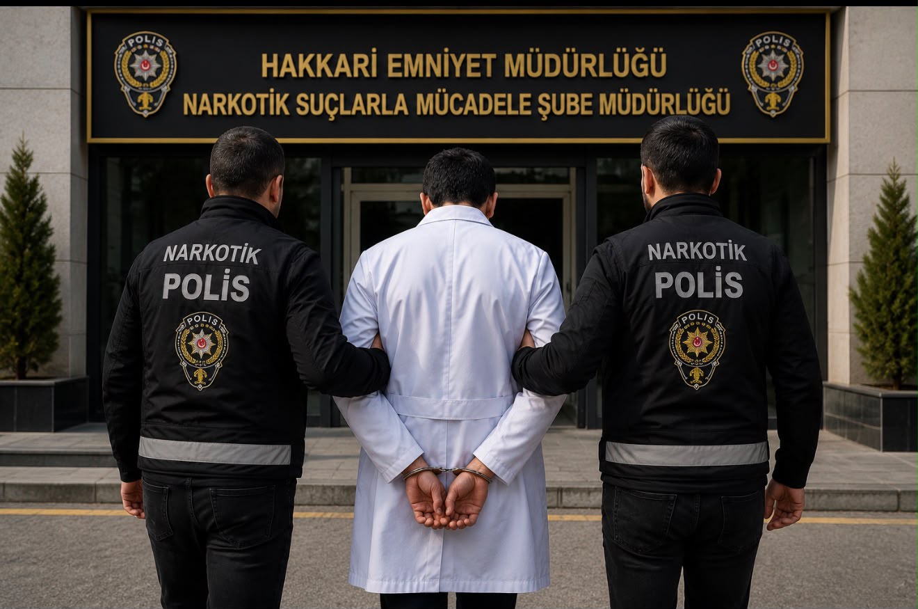 Hakkari’de Uzman Doktor 28.2 kilogram Uyuşturucuyla Yakalandı