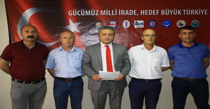 Hakkari'deki STK'lardan 15 Temmuz açıklaması