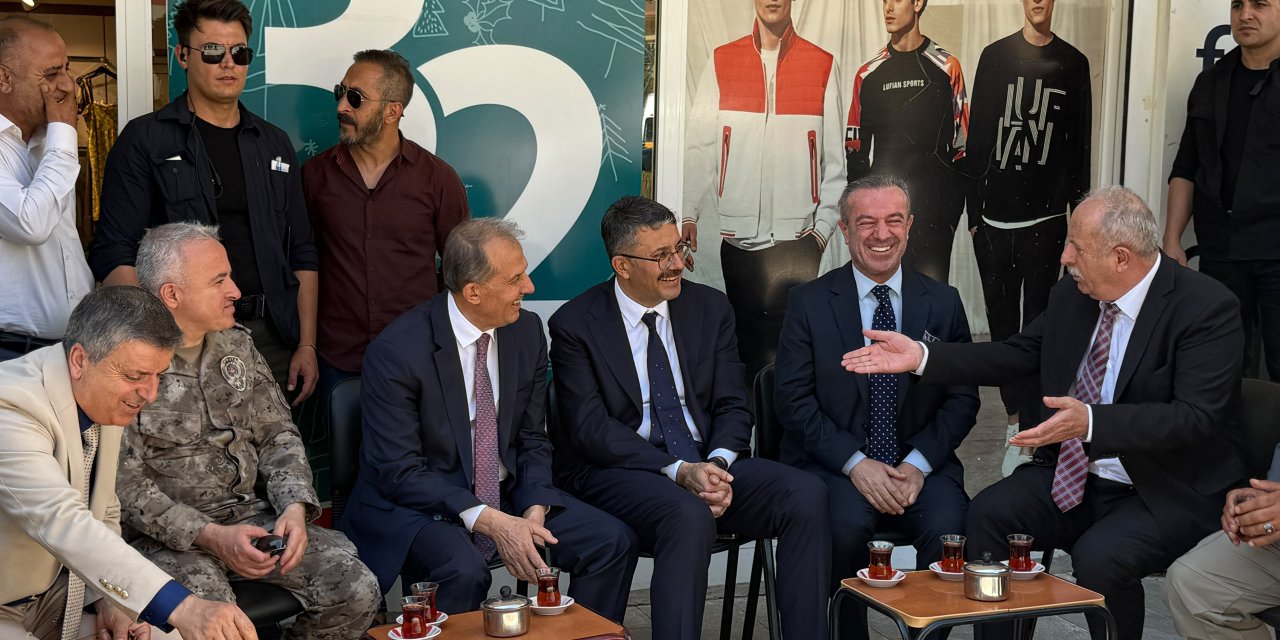Bakan yardımcısı ali Çelik, kanaat önderi Fatih Keskin'i Ziyaret Etti