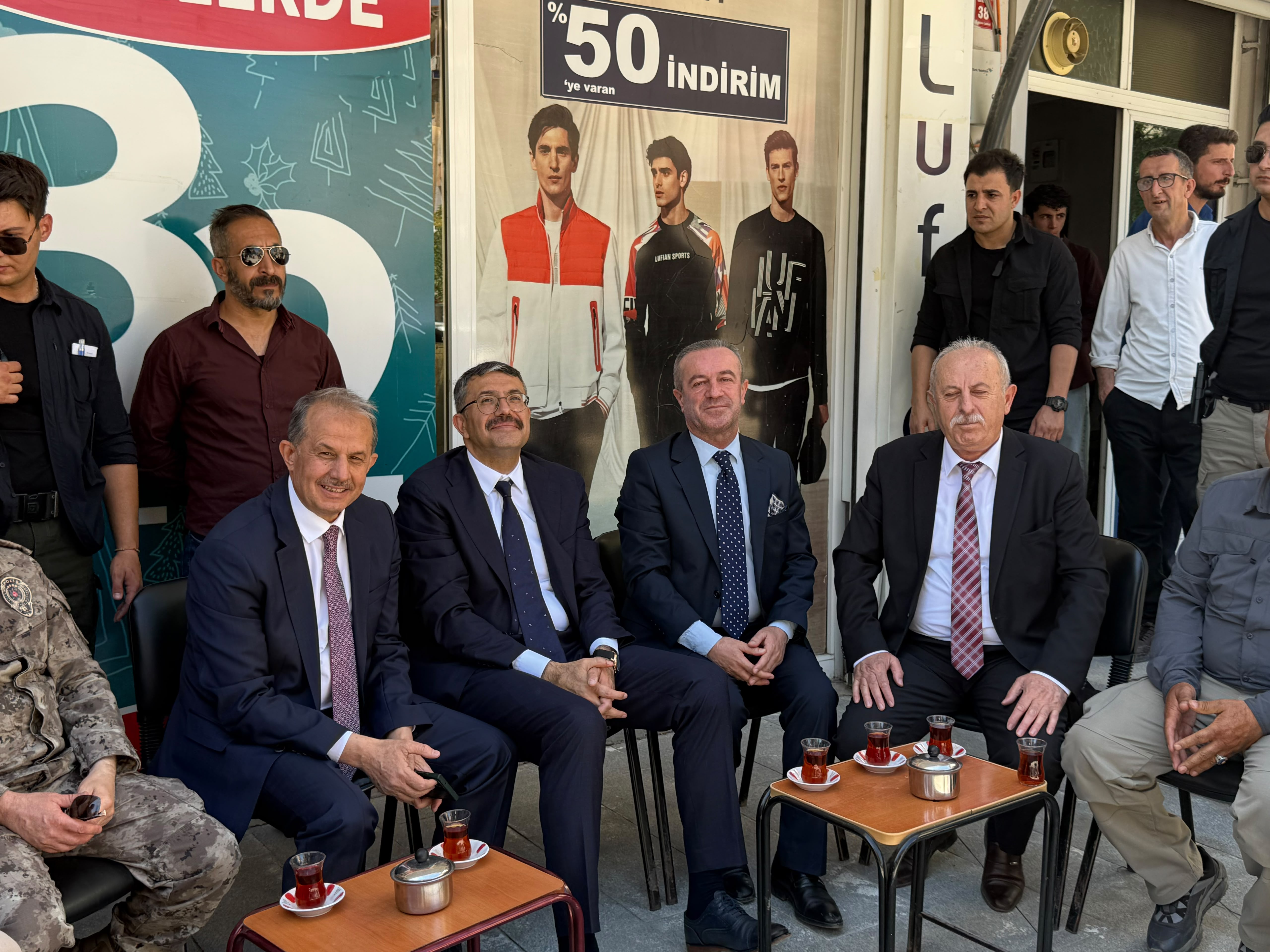 Bakan yardımcısı ali Çelik, kanaat önderi Fatih Keskin'i Ziyaret Etti