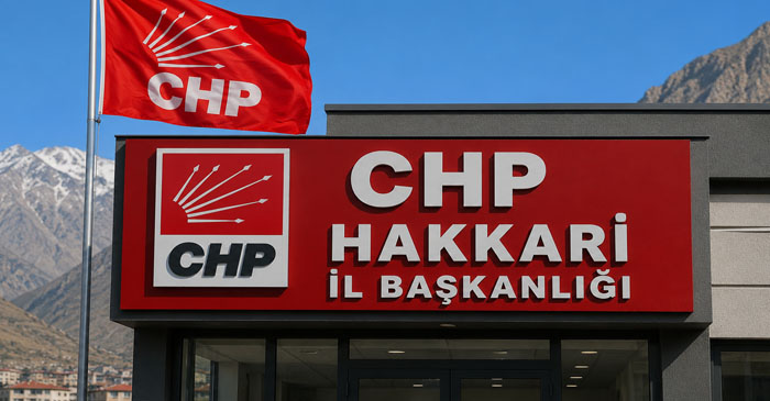 CHP Hakkari İl Başkanı Görevden alındı