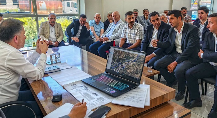 Yüksekova Ovası’nda 1.400 hektarlık alan sulamaya açılıyor