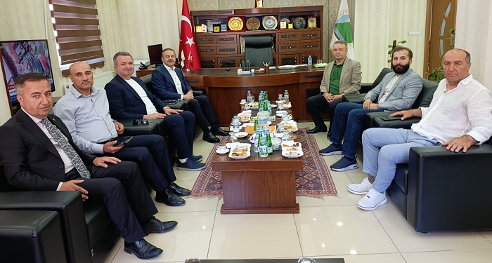 Duhok Ticaret Odası Heyetinden HATSO'ya Ziyaret