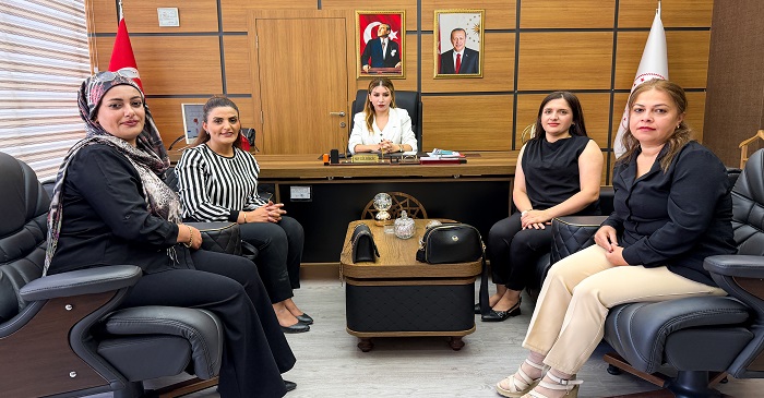 Hakkâri Yaşam Çemberi Kooperatifinden ASP İl Müdürüne Ziyaret