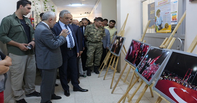 Hakkari'de 15 Temmuz Şehitlerini Anma Programı