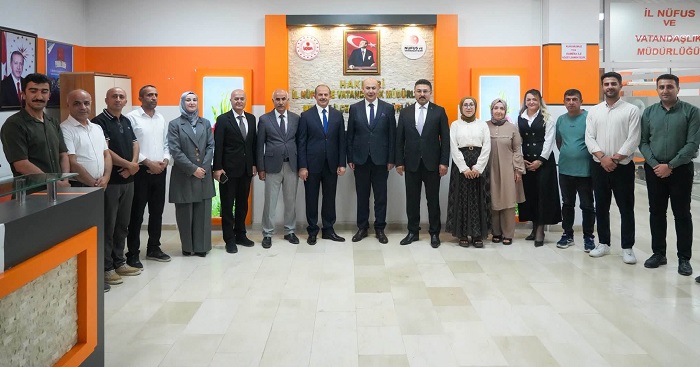 Genel müdür Kepçeli, Hakkâri’de incelemelerde bulundu