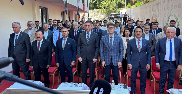 Hakkari Barosu’nun yeni hizmet binası törenle açıldı