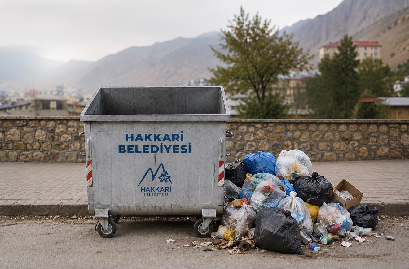Hakkari'de Çöp Duyarsızlığı Tepki Topladı