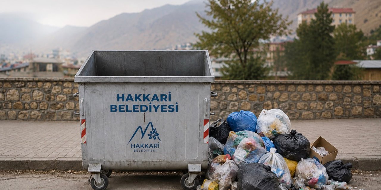 Hakkari'de Çöp Duyarsızlığı Tepki Topladı