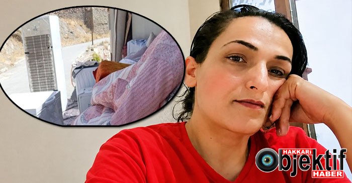 Hakkari'de 3 çocuğu ile sokağa atılan kadın hayatını kaybetti
