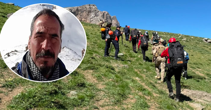 Hakkari'de kayıp dağcı Yüksel Işık'ın cansız bedenine ulaşıldı