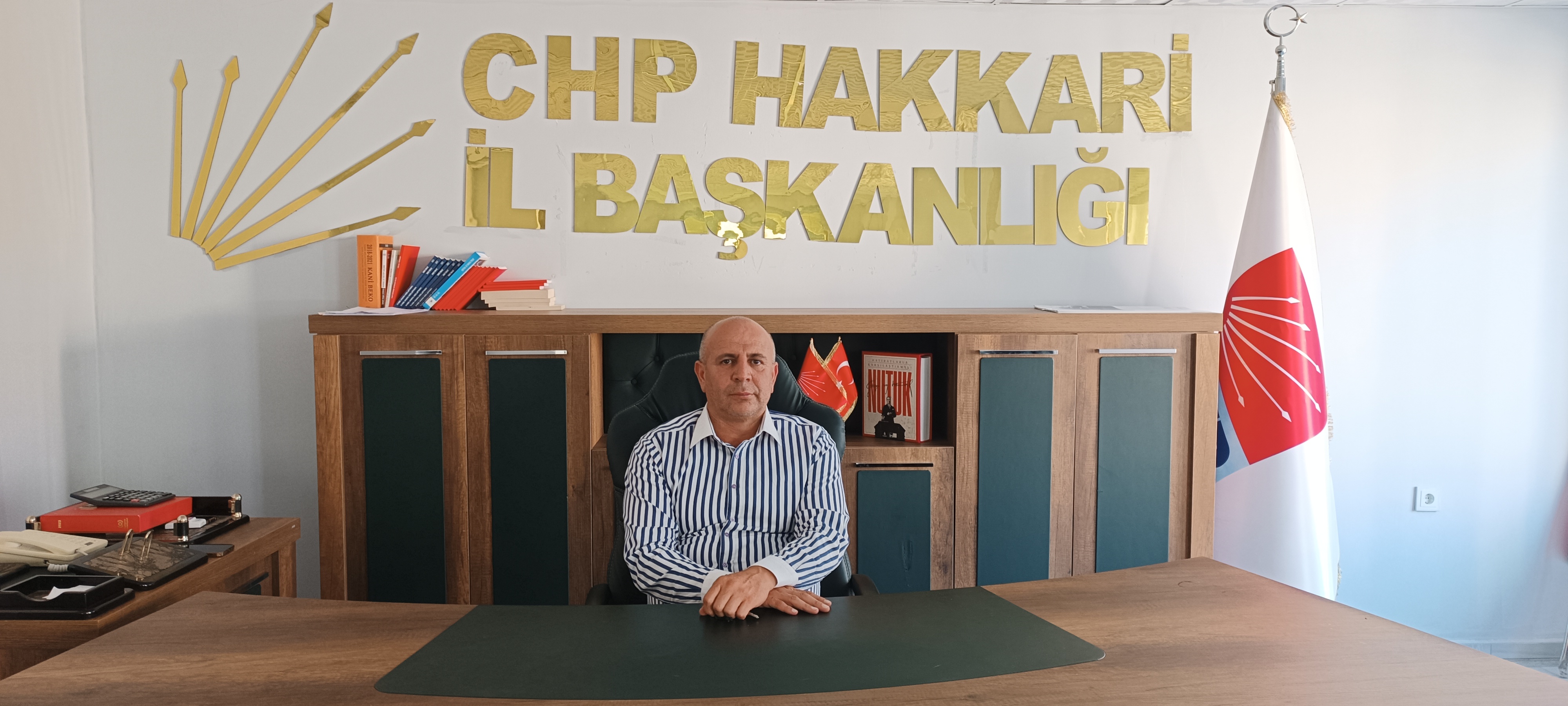 CHP Hakkâri İl Başkanı Nazım Demir Göreve Başladı