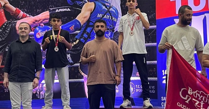 Hakkarili sporcu Erdem Kaçar Türkiye Şampiyonu oldu