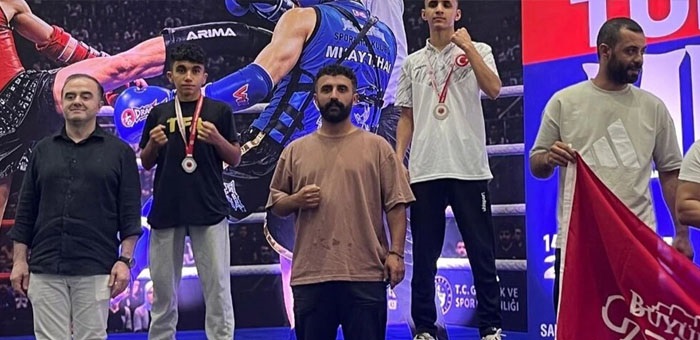 Hakkarili sporcu Erdem Kaçar Türkiye Şampiyonu oldu