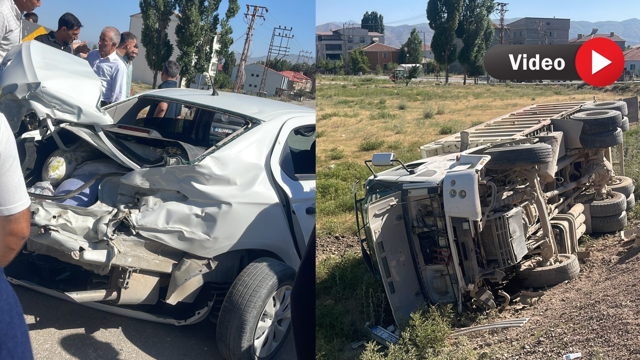 Hakkari'de feci kaza: 1'i ağır 5 kişi yaralandı